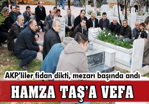Hamza Taş'a AKP vefası